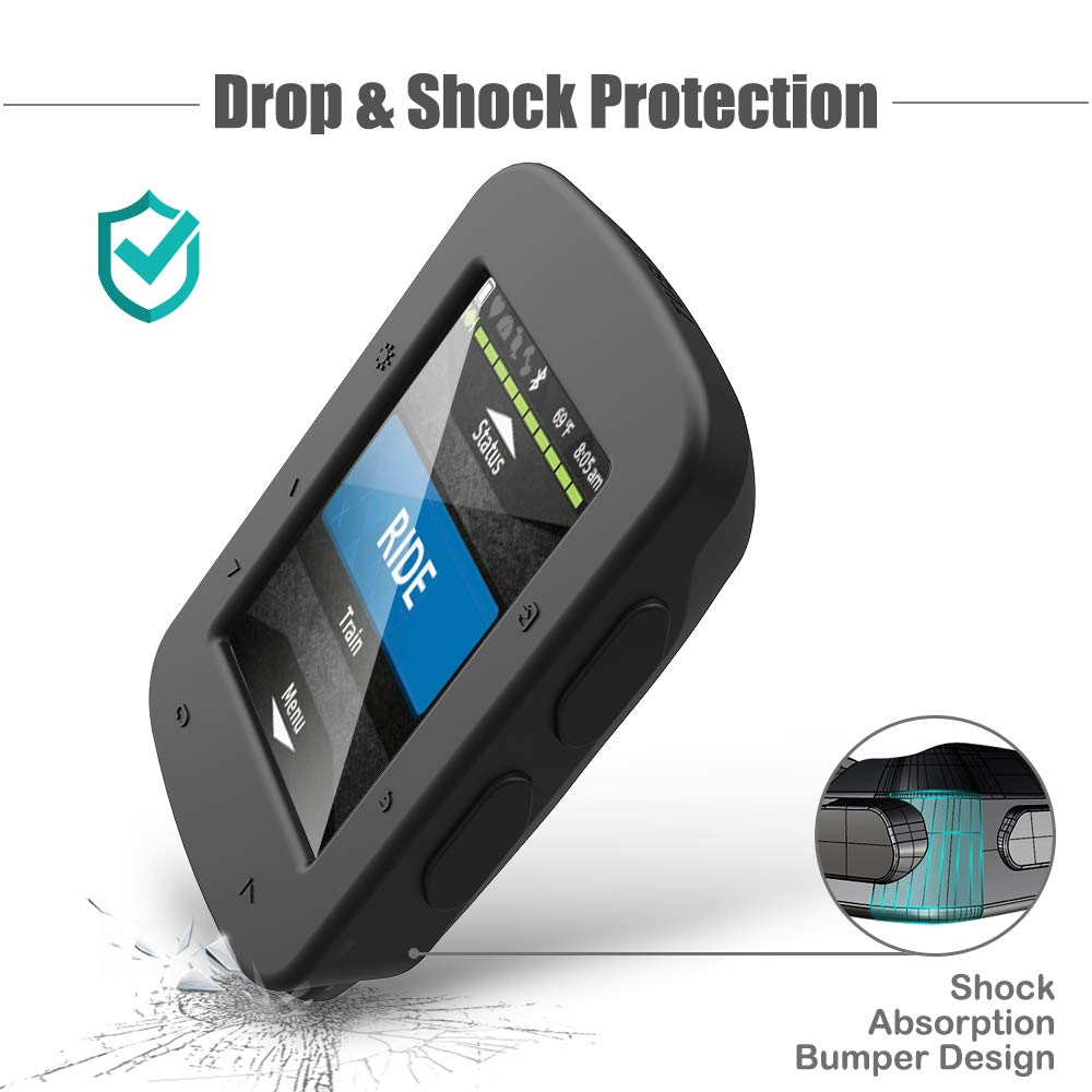 Case Compatible with Garmin Edge 520 Plus - Silicone Protective Cover - GPS Bike Computer Accessories
