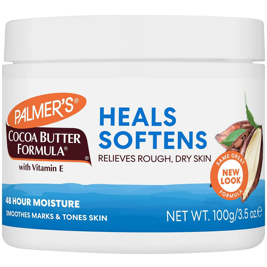 Cocoa Butter Daily Skin Cream For Deep Hydration, Removes Makeup, Soothes Cracked Lips, Heels & Reduction of Scars - 100gm