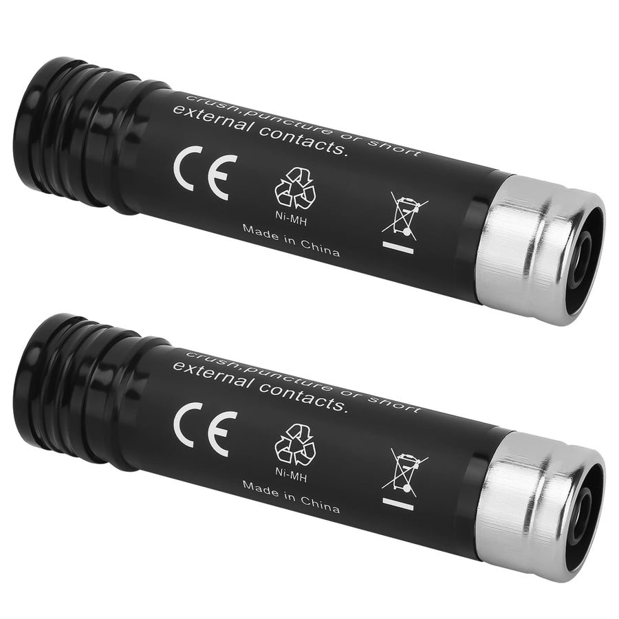 2Pack 3.6V 3600mAh Ni-Mh Replacement Batteries for Black and Decker Versapak Gold VP100 VP100C VP105 VP105C VP110 VP110C VP143 Vp142 Vp7240