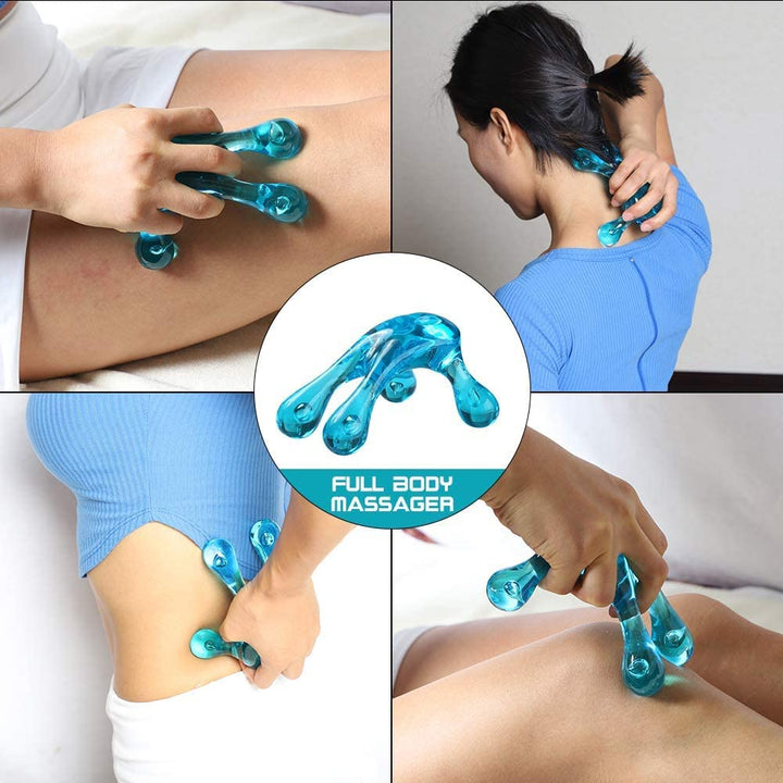 Migleo Hand Held Massage Tool Easy Palm Fit With Massage Knobs For Gentle Pressure Point Massage