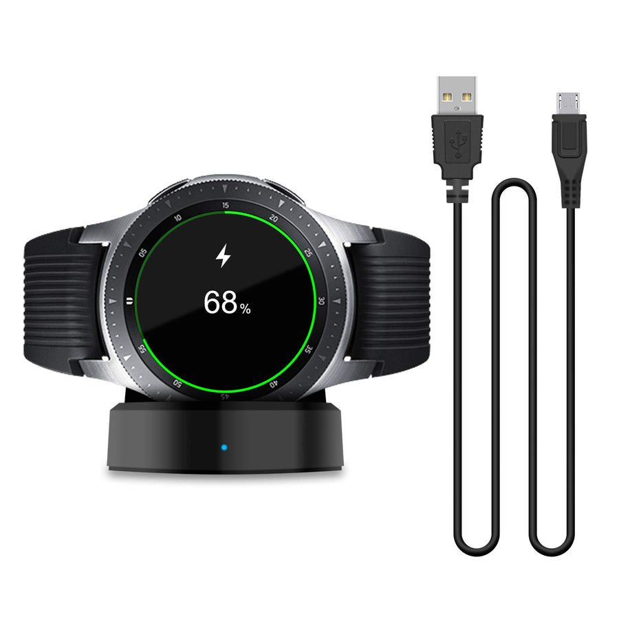 Updated Charger Compatible with Samsung Galaxy Smart Watch 42mm 46mm, Replacement Charging Dock Cradle Only for Samsung Galaxy Smart Watch SM-R800 SM-R810 SM-R815 (NOT for Active Watch)