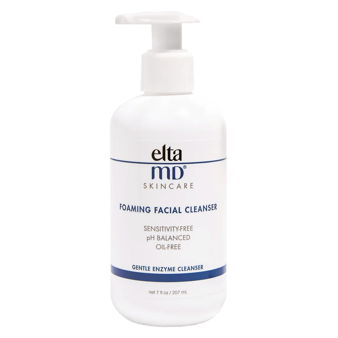 Foaming Facial Cleanser, Gentle Foaming Face Wash and Makeup Remover, Oil Free Face Wash, 7 oz Pump