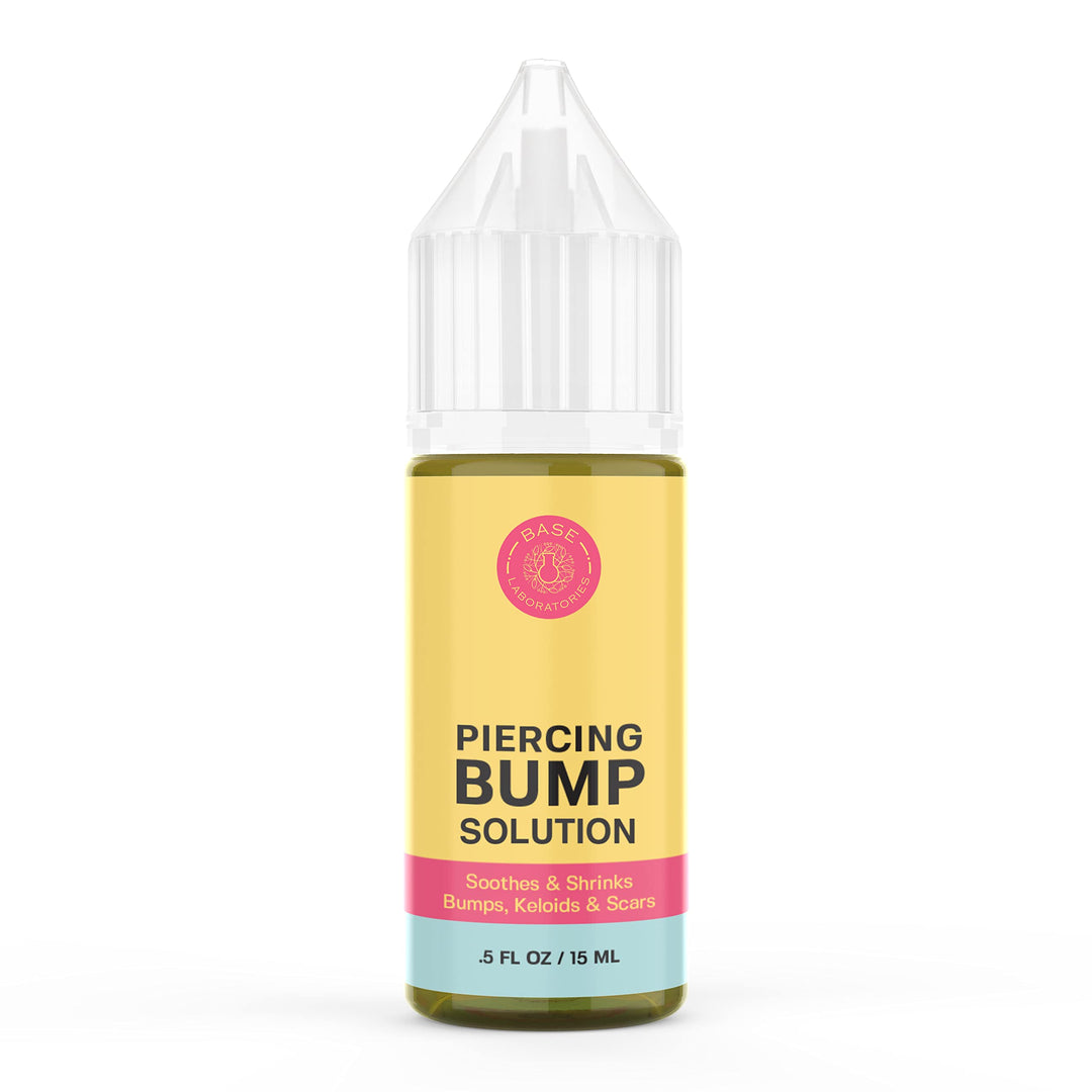 Piercing Bump Solution & Keloid Bump Removal | Soothing Piercing Aftercare for Piercing Bumps & Keloid Scar Removal | Ear & Nose Keloid Bumps Piercing Aftercare Solution Oil | 0.5 oz