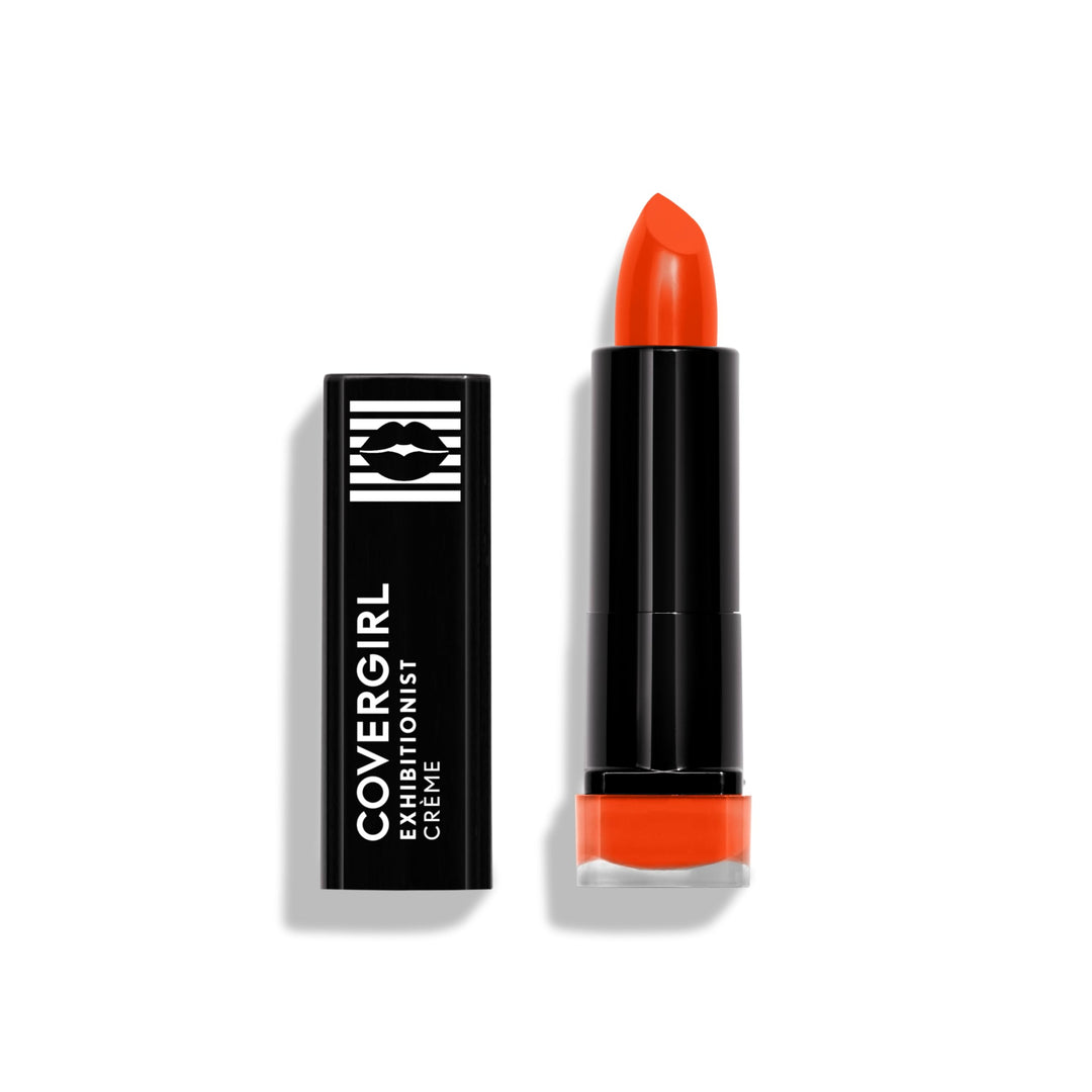 Exhibitionist Cream Lipstick, Orange AF