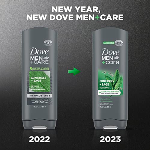Elements Body Wash Mineral+Sage 18 oz Effectively Washes Away Bacteria While Nourishing Your Skin