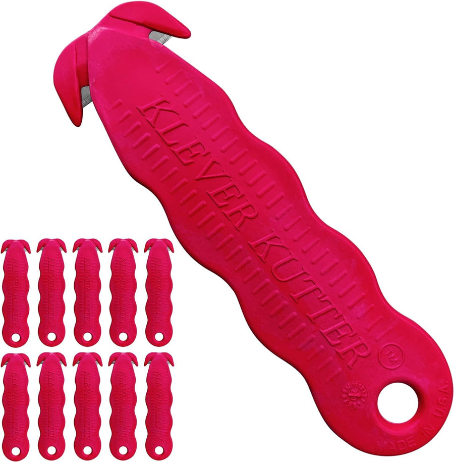 K - RED Cutters, Red, Pack of 10