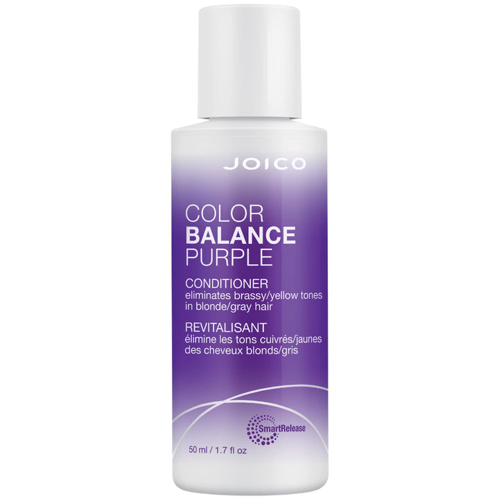 Color Balance Purple Conditioner | Eliminate Brassy and Yellow tones | Repair and Protect Color-Treated Hair | For Cool Blonde or Gray Hair, 1.7 fl. oz.
