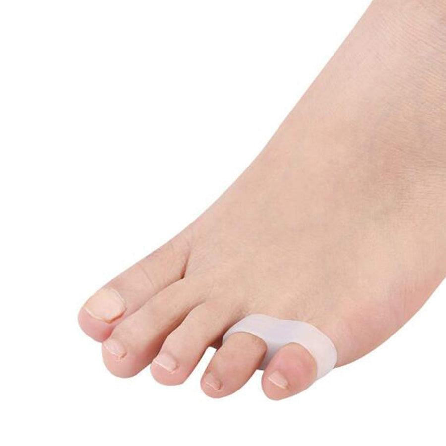 10pcs - Gel Little Toe Buddy,Toe Corrector Toe Straightener,Tailor's Bunion Pads - Soft Gel Bunionette Pad - Shield - Cover - Protector - Tailors Bunion Pain Relief