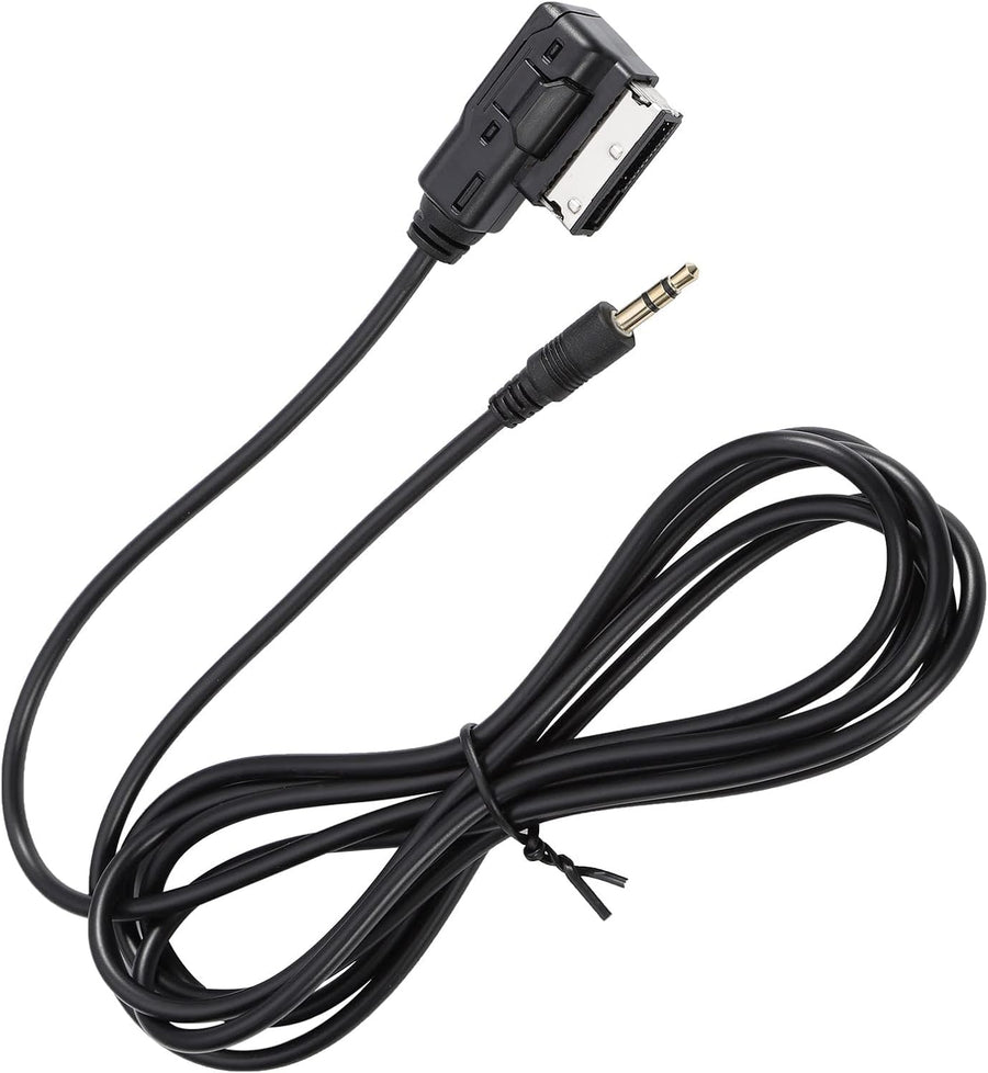 6.6ft AMI MDI MMI AUX Cable Audio Music Interface Adaptor 3.5mm Jack Aux-in MP3 Cable for Audi Audi A3/A4/A5/A6/A8/Q5/Q7/R8/TT, VW Jetta Passat GTI GLI CC Tiguan Touareg EOS Golf Mk 6, etc.