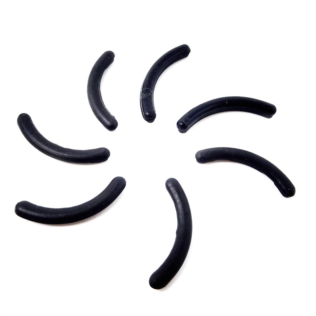 100PCS Silicone Eyelash Curler Pads Curler Replacement Refills Pads for Universal Eyelash Curler Standard Curlers (Black)