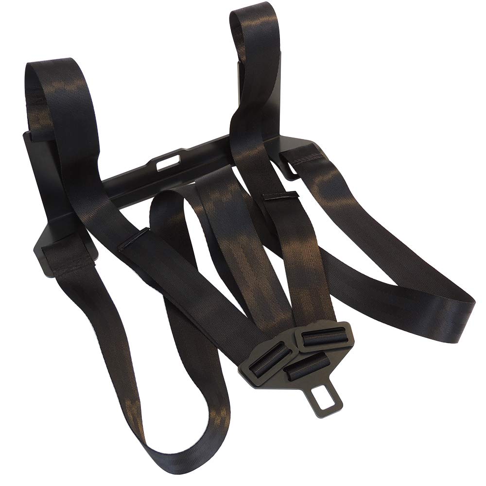 Universal Latch ISOFIX Belt Interfaces Guide Retainer Thicken Steel Car Seat Bracket