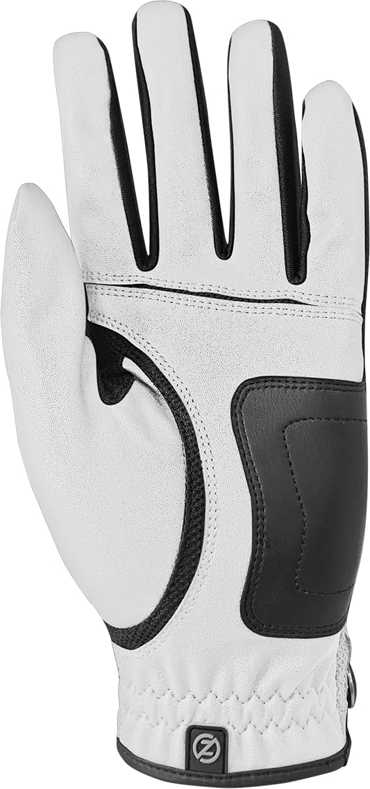 Men's Golf Glove, Left Hand, One Size, White