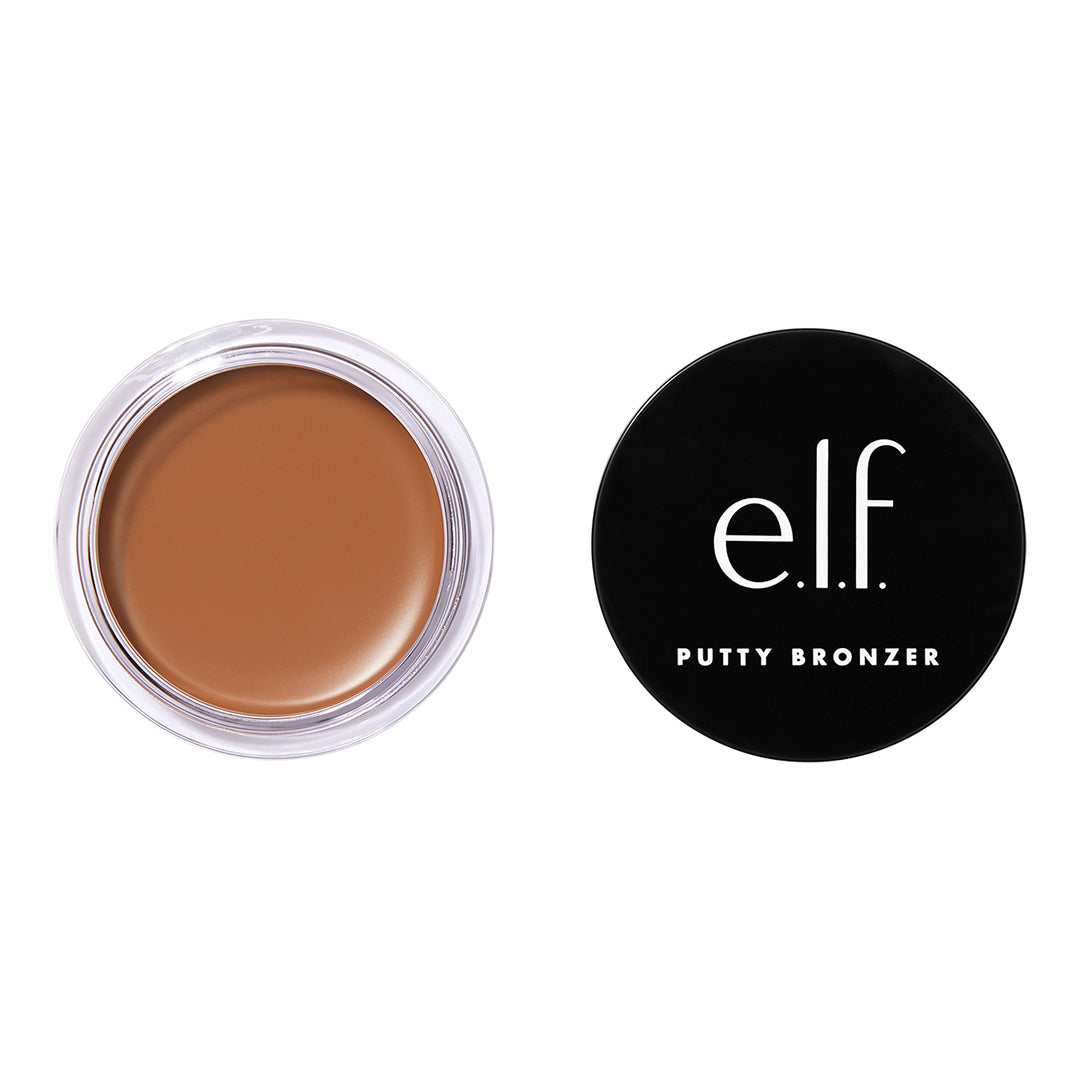 Putty Bronzer, Creamy & Highly Pigmented Formula, Creates a Long-Lasting Bronzed Glow, Infused with Argan Oil & Vitamin E, Golden Daze, 0.35 Oz (10g)