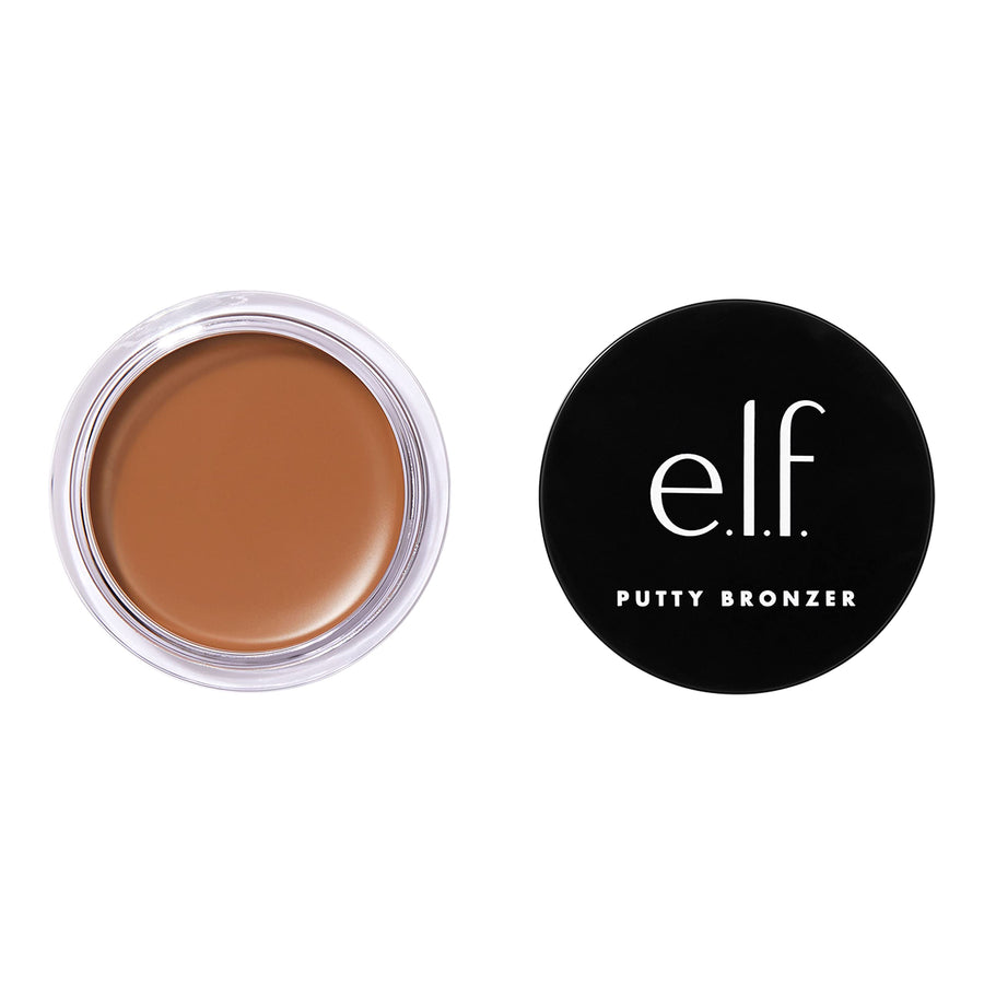 Putty Bronzer, Creamy & Highly Pigmented Formula, Creates a Long-Lasting Bronzed Glow, Infused with Argan Oil & Vitamin E, Golden Daze, 0.35 Oz (10g)