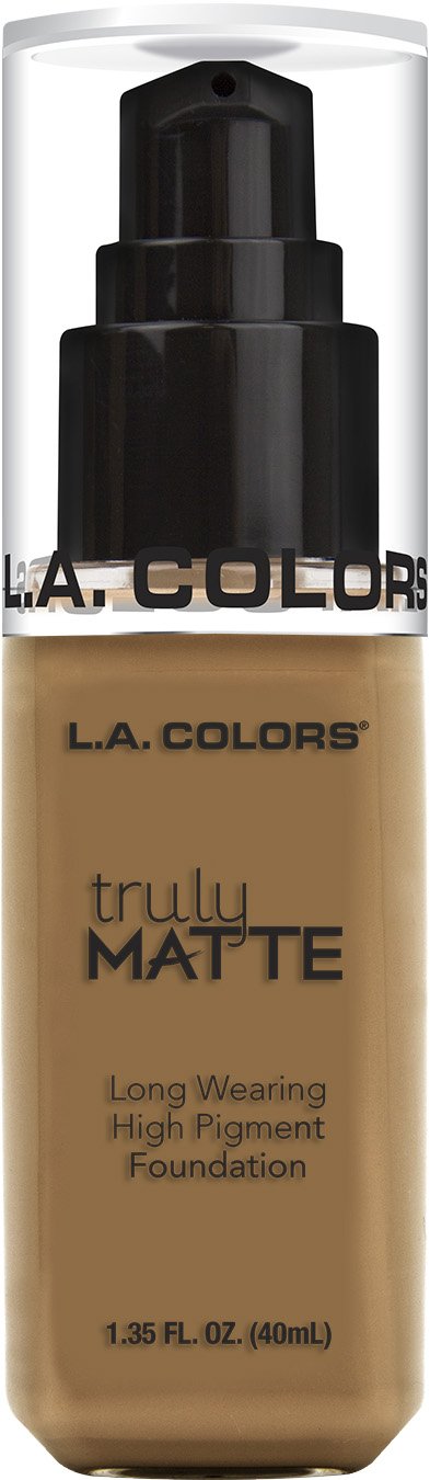 Truly Matte Foundation, Warm Caramel CLM362