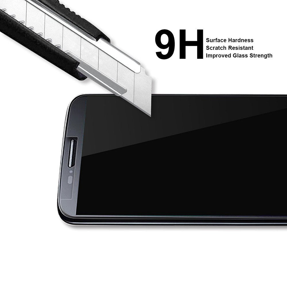 (2 Pack) Designed for Huawei Honor 10 Tempered Glass Screen Protector, Anti Scratch, Bubble Free