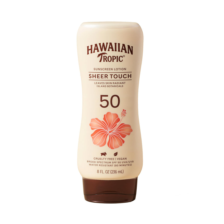 Sheer Touch Ultra Radiance Lotion Sunscreen SPF 50, 8oz | Sunscreen SPF 50, Sunblock, Broad Spectrum Sunscreen, Oxybenzone Free Sunscreen, Body Sunscreen, 8oz