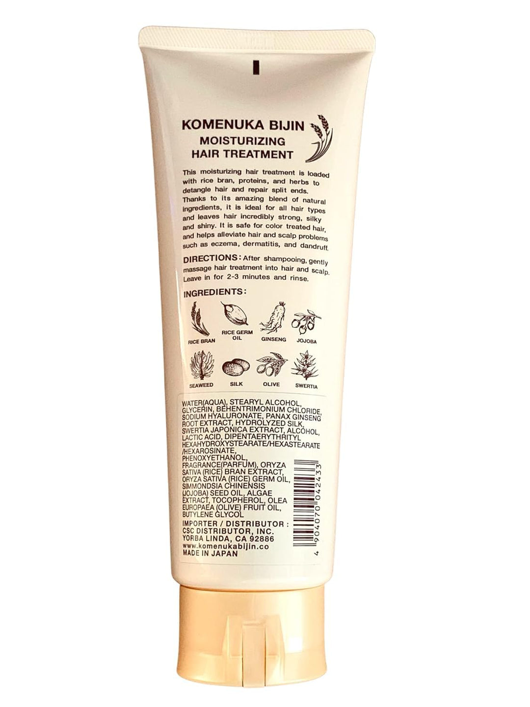 Komenuka Bijin Hair Treatment ,Conditioner for Hair (6.6 oz)