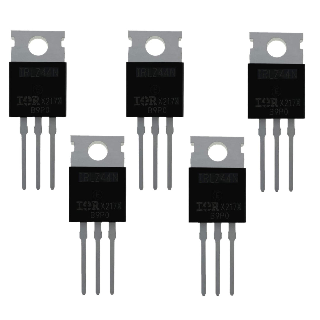5Pcs IRLZ44N IRLZ44NPBF TO-220 Power Mosfet Logic Level N-Channel 0.02Ohm IC Chip N-CH 55V 47A TO-220AB IRLZ44 44N