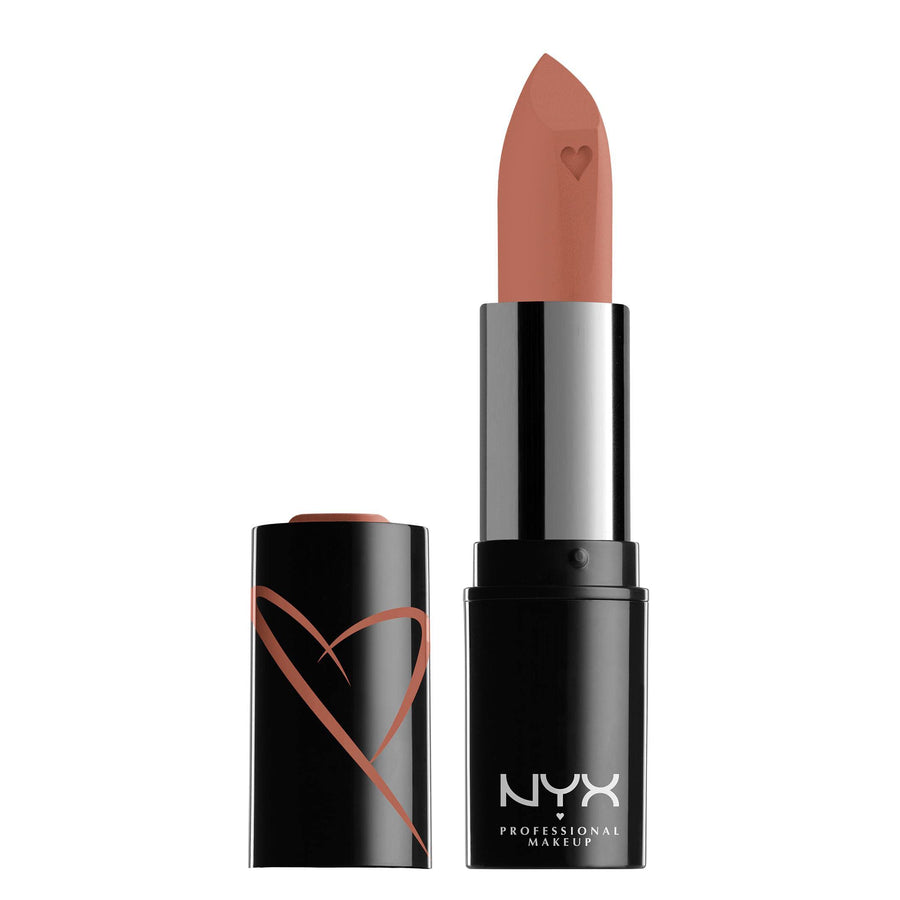 PROFESSIONAL MAKEUP Shout Loud Satin Lipstick, Infused With Shea Butter - Silk (Peach Nude)