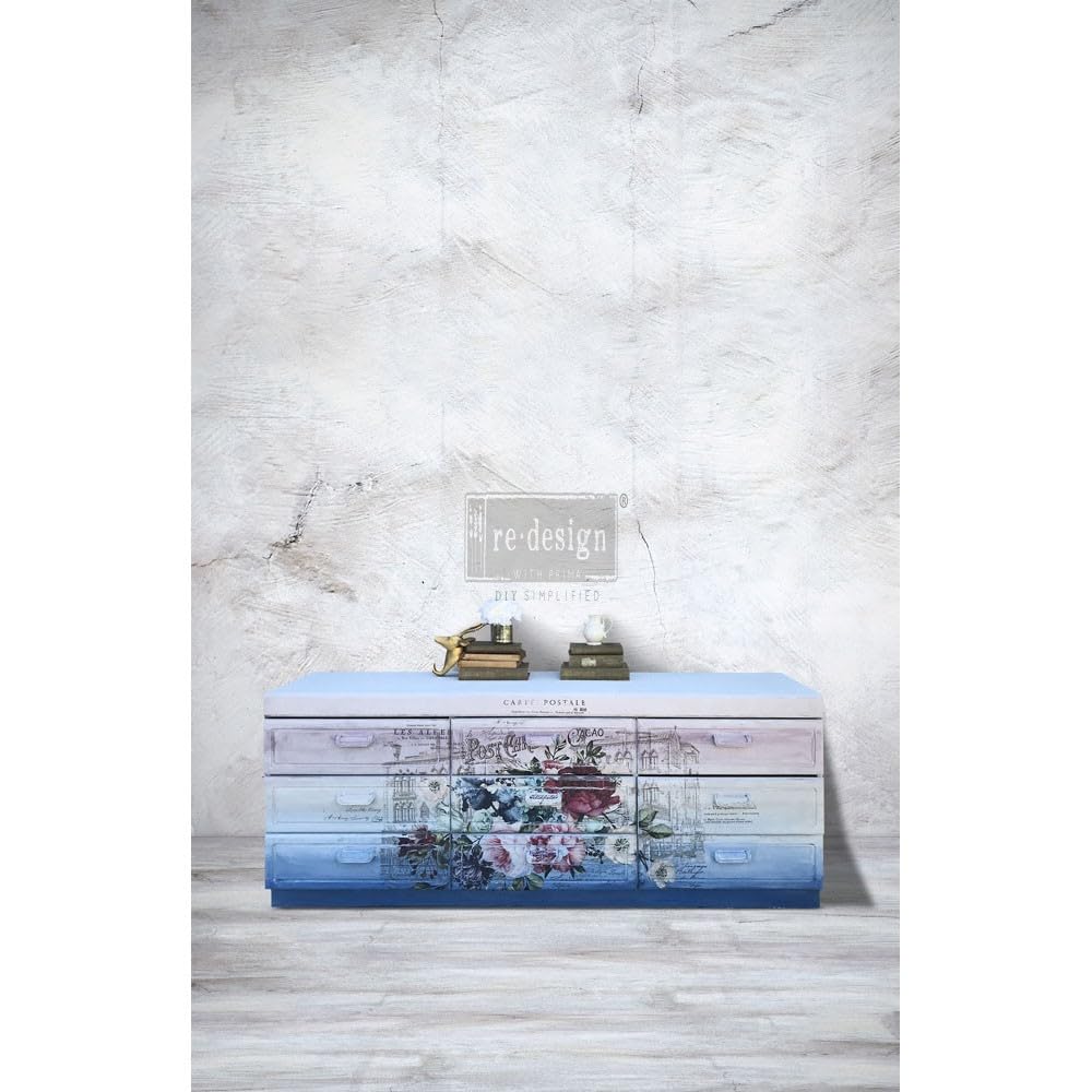 Redesign DÉCOR TRANSFERS® – Imperial Garden Size 44x30, Cut INTO 6 Sheets 655350635534 Rub on Transfer for Wall or Furniture Decoration