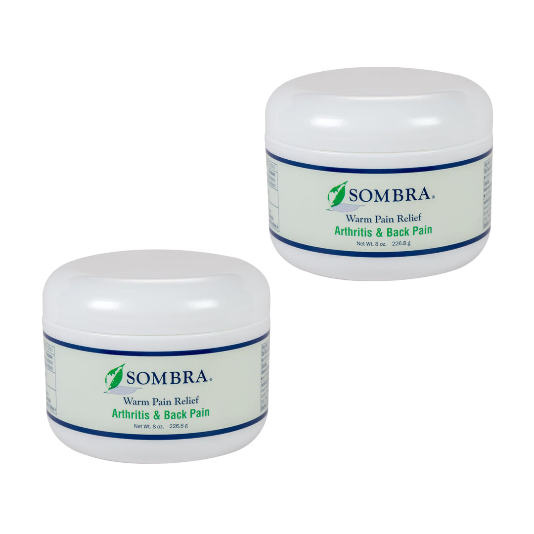 Sombra Warm Therapy Pain Relieving Gel 8 Ounce 2 Count