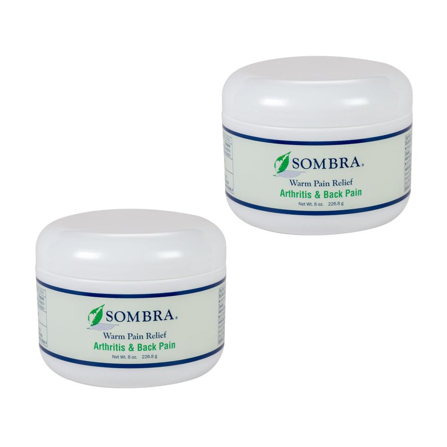 Sombra Warm Therapy Pain Relieving Gel 8 Ounce 2 Count