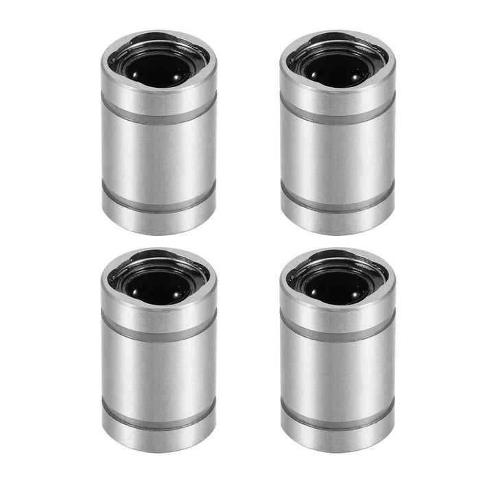 LM5UU Linear Ball Bearings 5mm Bore 10mm OD 15mm Length for CNC Machine 3D Printer 4pcs