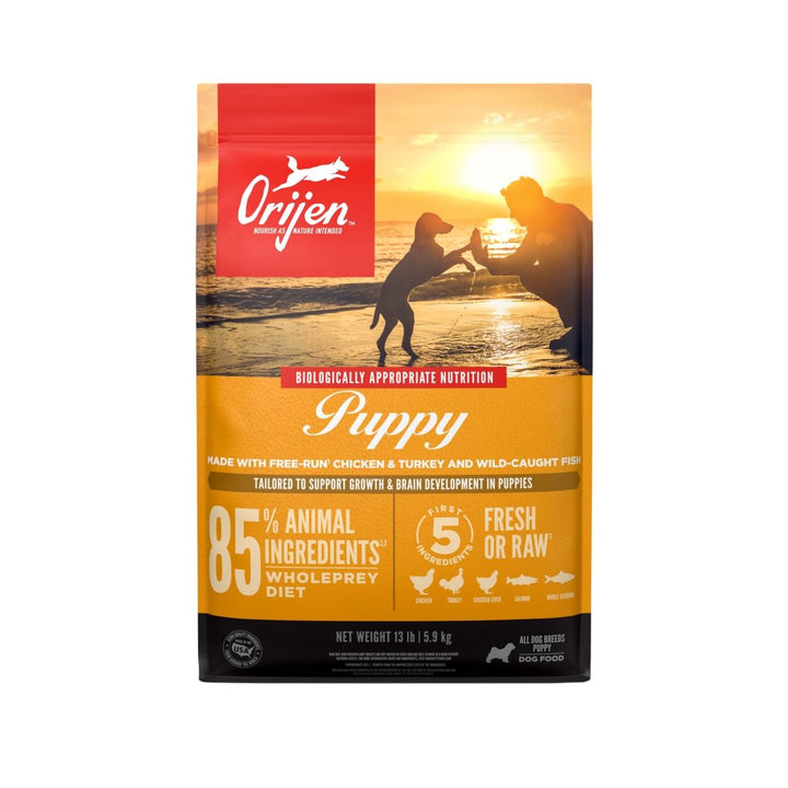 Puppy Dry Dog Food, Grain Free Dry Dog Food for Puppies, Fresh or Raw Ingredients, 13lb