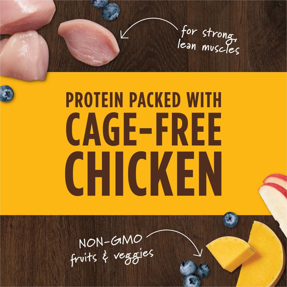 Raw Boost Mixers, Freeze Dried Dog Food Topper, Grain Free - Cage Free Chicken, 6 oz. Bag
