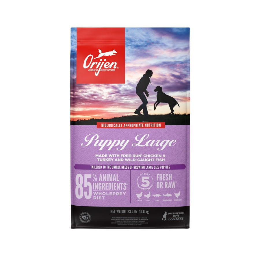 Puppy Large Dry Dog Food, Grain Free Dry Dog Food for Puppies, Fresh or Raw Ingredients, 23.5lb