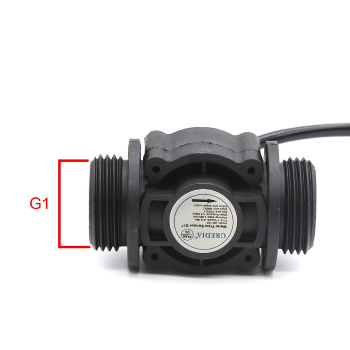 1 Water Flow Sensor Food-Grade Switch Hall Effect Flowmeter Fluid Meter Counter 1-60L/min