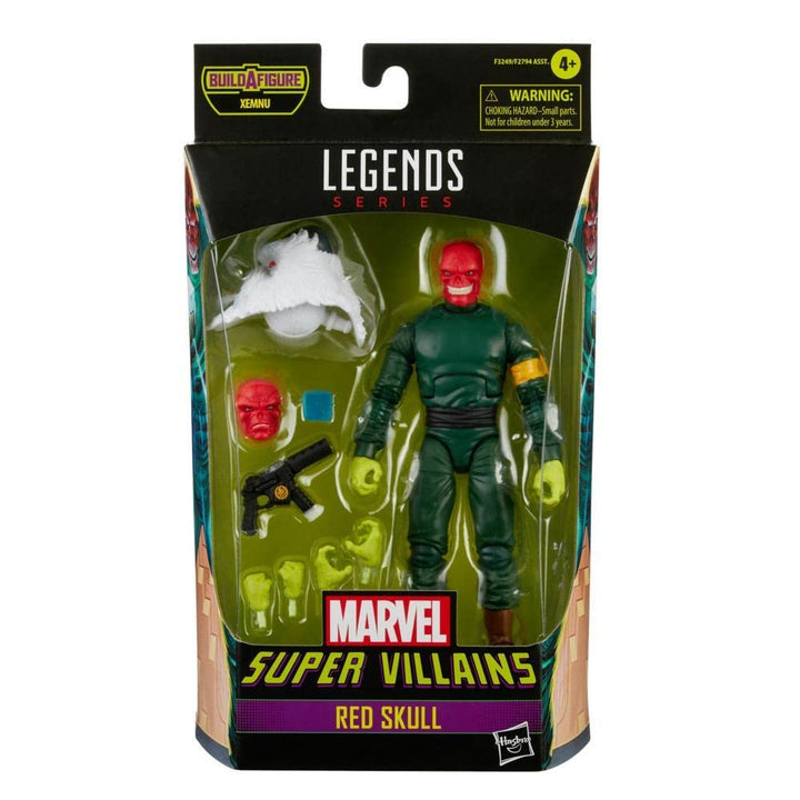 Hasbro Hasbro Legends Series 6-inch Collectible Action Red Skull Figure and 7 Accessories and 1 Build-a-Figure Part, Premium Design