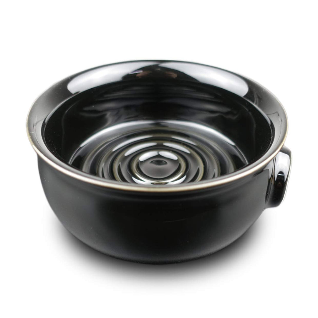 Shaving Soap Bowl For Men, Easier to Lather Black