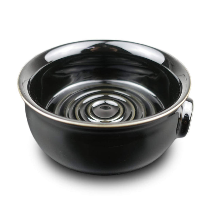 Shaving Soap Bowl For Men, Easier to Lather Black