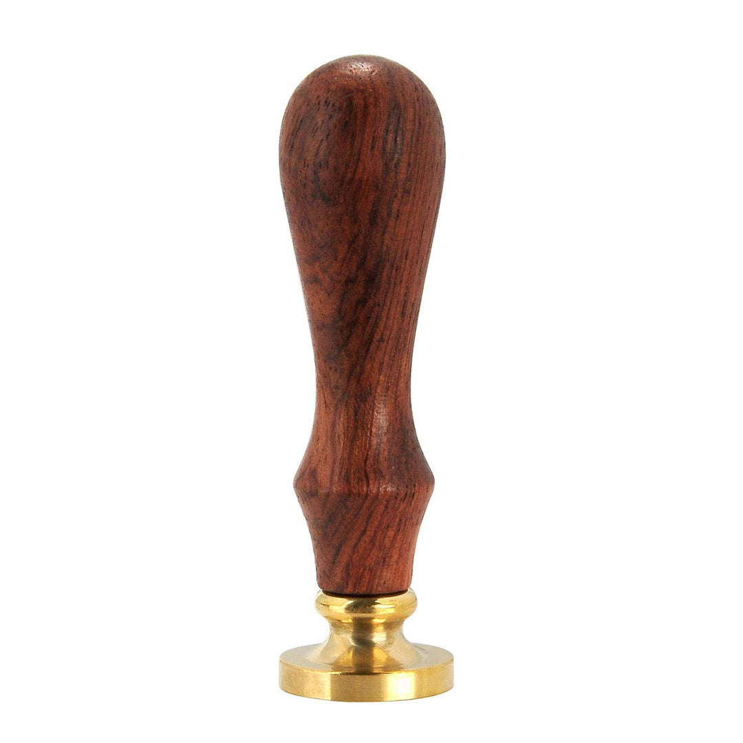 25mm Round Blank Wax Seal Stamp, Brass Head Without Carving for Invitations, Envelopes, Wine Packing, Gift Wrapping, DIY