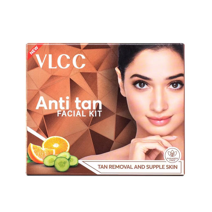 Single Anti Tan Facial Kit, Gold Bleach, 6.6g