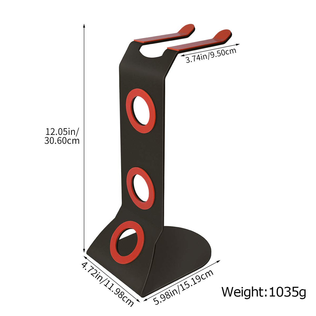 Hair Dryer Stand Holder - New upgrade Protective Silicone Pad Design for Dyson Dryer and Compatible for All Dyson Supersonic Models,Metal Black