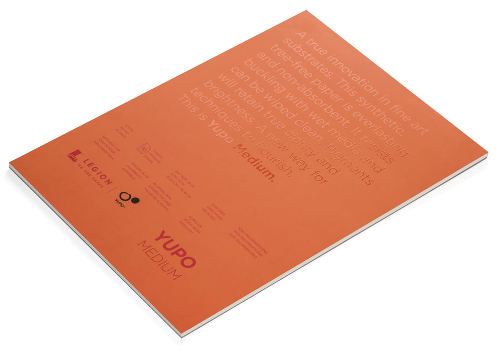 Yupo Paper L21-YUP197W912 White Sheets, 9 x 12, 10 count