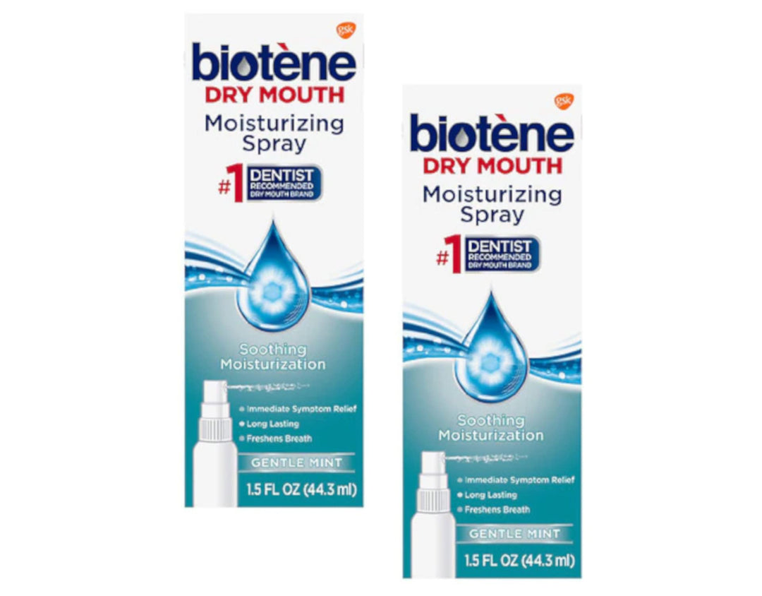 Biotene Moisturizing Mouth Spray, 1.5 fl oz - 2pc