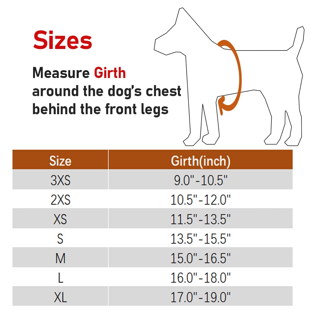Reflective Dog Harness Basic Plaid Soft Chest Vest for Kitties Puppy Small Pets 150cm Leash with Easy Control Handle XS