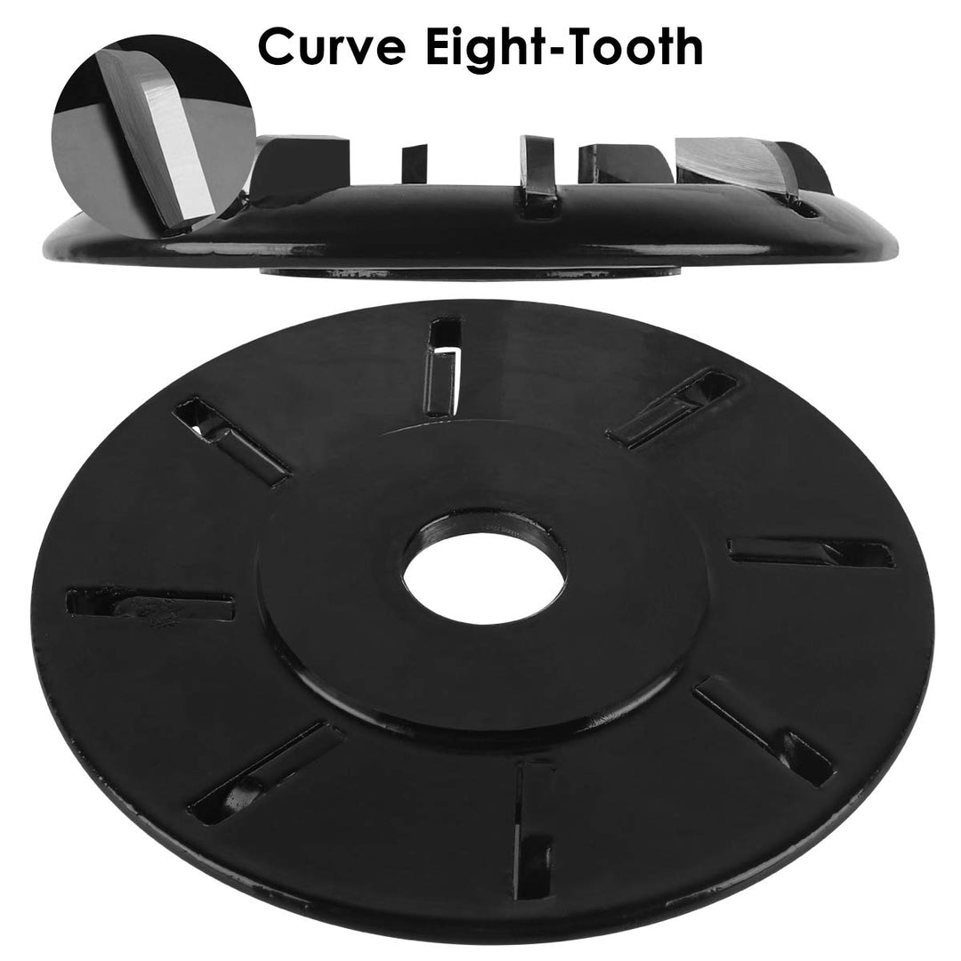 Wood Turbo Carving Disc (Curve) in 8 Teeth
