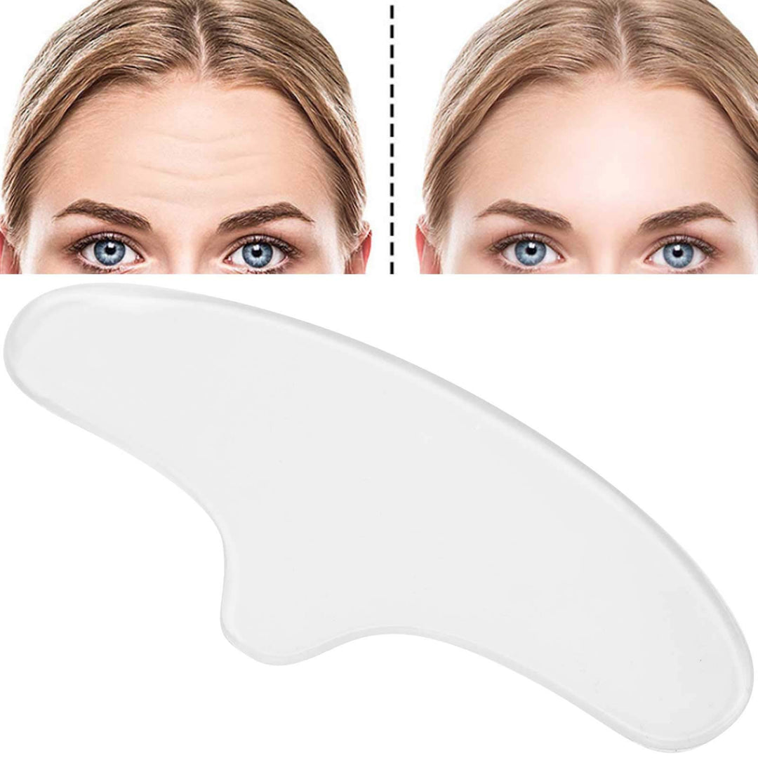 Silicone Forehead Wrinkle Pad, Self-Adhesive Reusable Anti-Wrinkle Forehead Patch Wrinkle Removal Sticker Anti-Aging Patch Overnight Wrinkle Remover Treatment Skin Lines Prevention