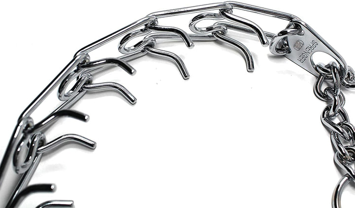 Pet Supply Imports Chrome Plated Training Collar with Quick Release Snap for Dogs, X-Large, 4mm, 24-Inch