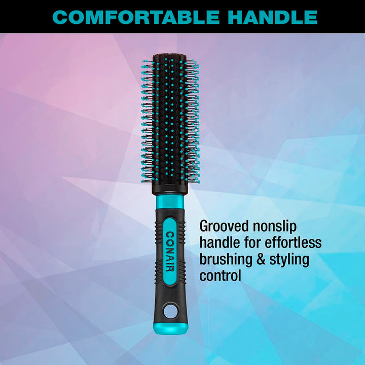 Salon Results Round Brush - Nylon Bristle Hairbrush for Blowout Styling