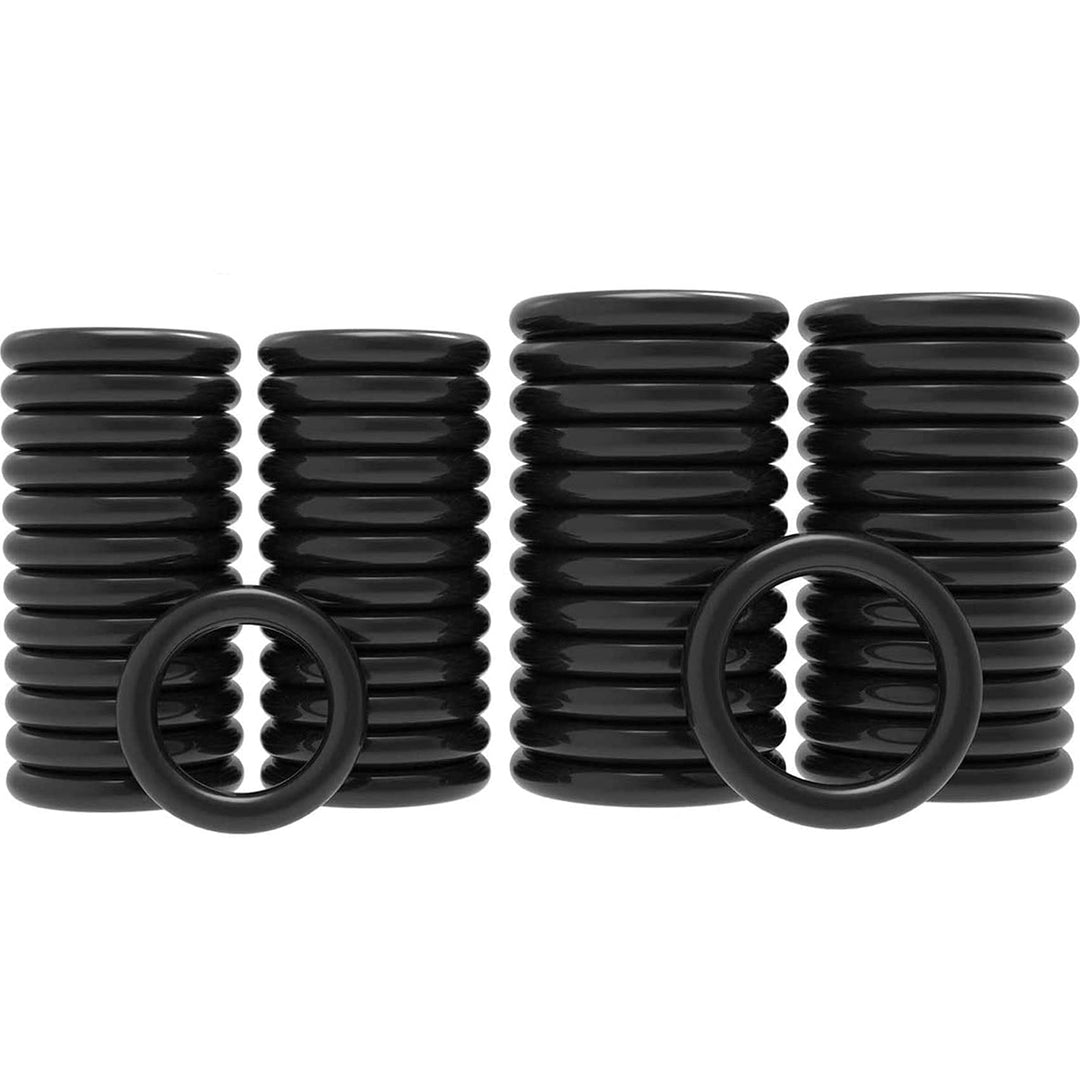 50 Pack O-Rings Power Pressure Washer Replacement for 1/4 inch, 3/8 inch, M22 Quick Connect Coupler (25pcs for 1/4 + 25pcs for 3/8)