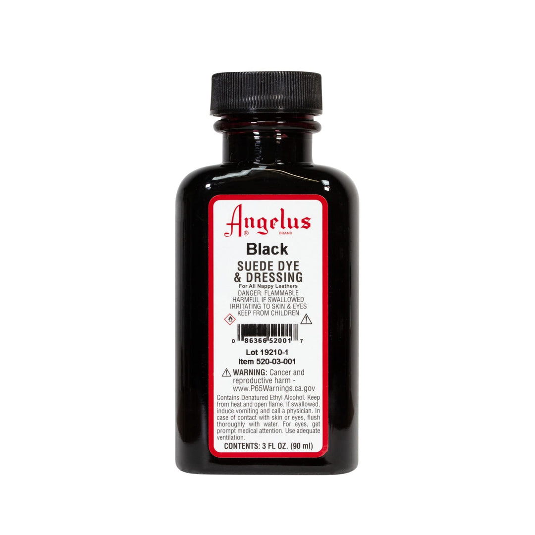 Brand Suede & Nubuck Dye & Dressing - Black, 3 fl oz