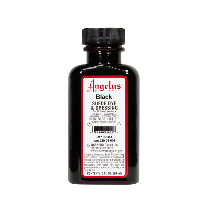 Brand Suede & Nubuck Dye & Dressing - Black, 3 fl oz
