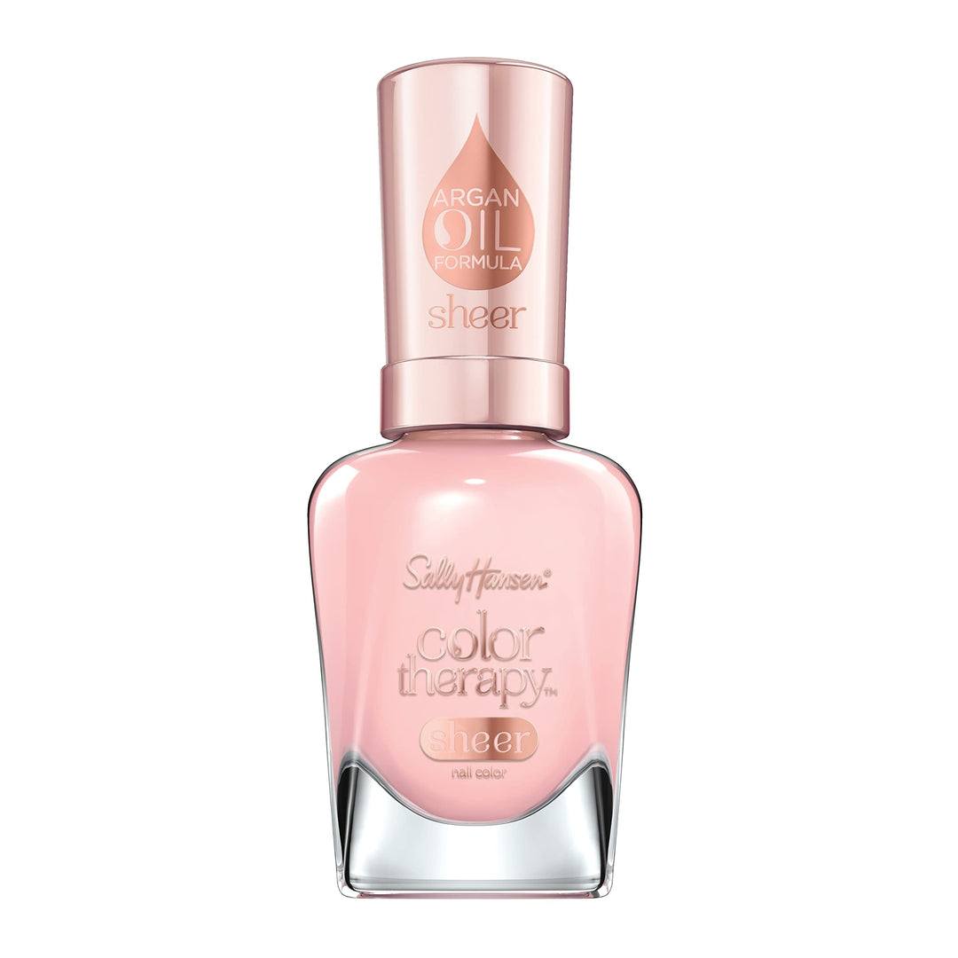 Color Therapy Nail Polish, Rosy Quartz Long-Lasting Nail Polish with Gel Shine and Nourishing Care, Pack of 1