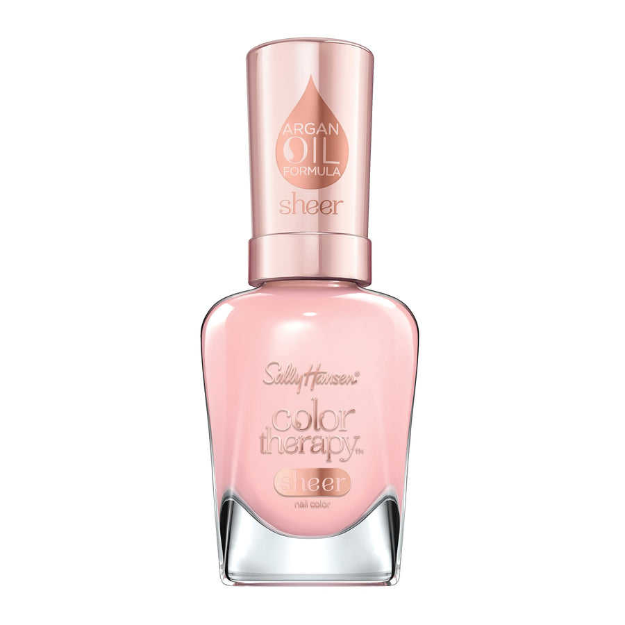 Color Therapy Nail Polish, Rosy Quartz Long-Lasting Nail Polish with Gel Shine and Nourishing Care, Pack of 1